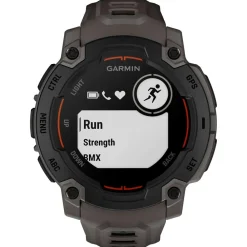 Montres Gps|Montre Connectée<Garmin Montres GPS Instinct E Noire Avec Bracelet Gris Charbon