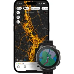 Discount Montres GPS Vertical Titanium Solar Black Montres Gps|Montre Connectée