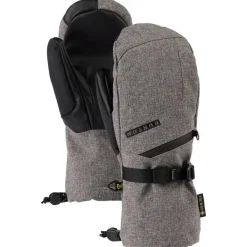 Moufles|Gants De Ski Femme<Burton Moufles Women's Gore-Tex Mittens Gray Heather
