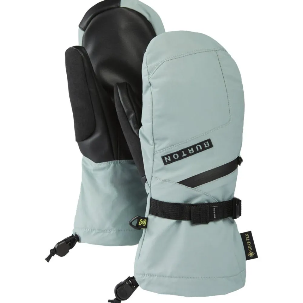 Clearance Moufles Women's Gore-Tex Mittens Green Petrol Femme Moufles|Gants De Ski Femme