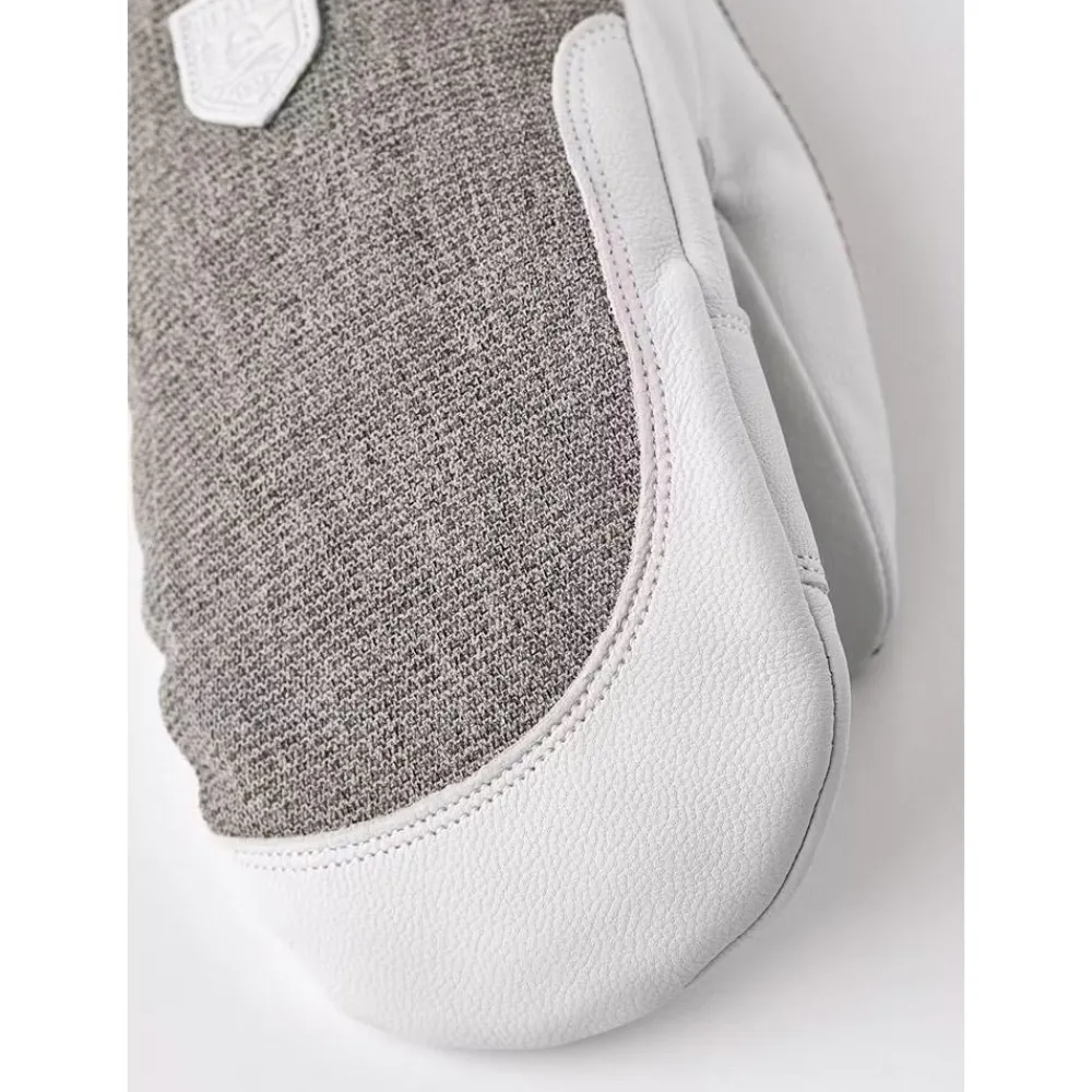 Online Moufles Army Leather Patrol Female Mitt Light Grey Femme Moufles|Gants De Ski Femme