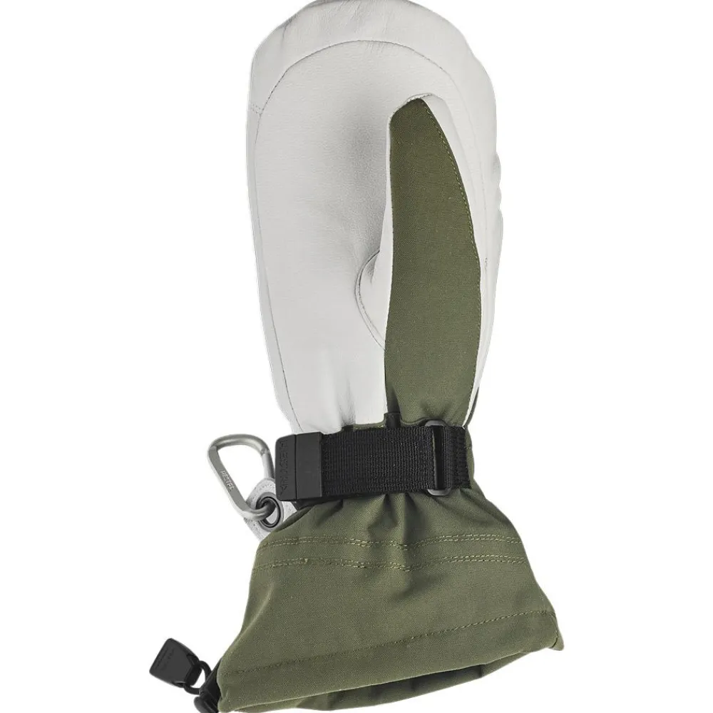 Moufles|Gants De Ski Femme<Hestra Moufles Army Leather Heli Ski Female Mitt Olive Offwhite