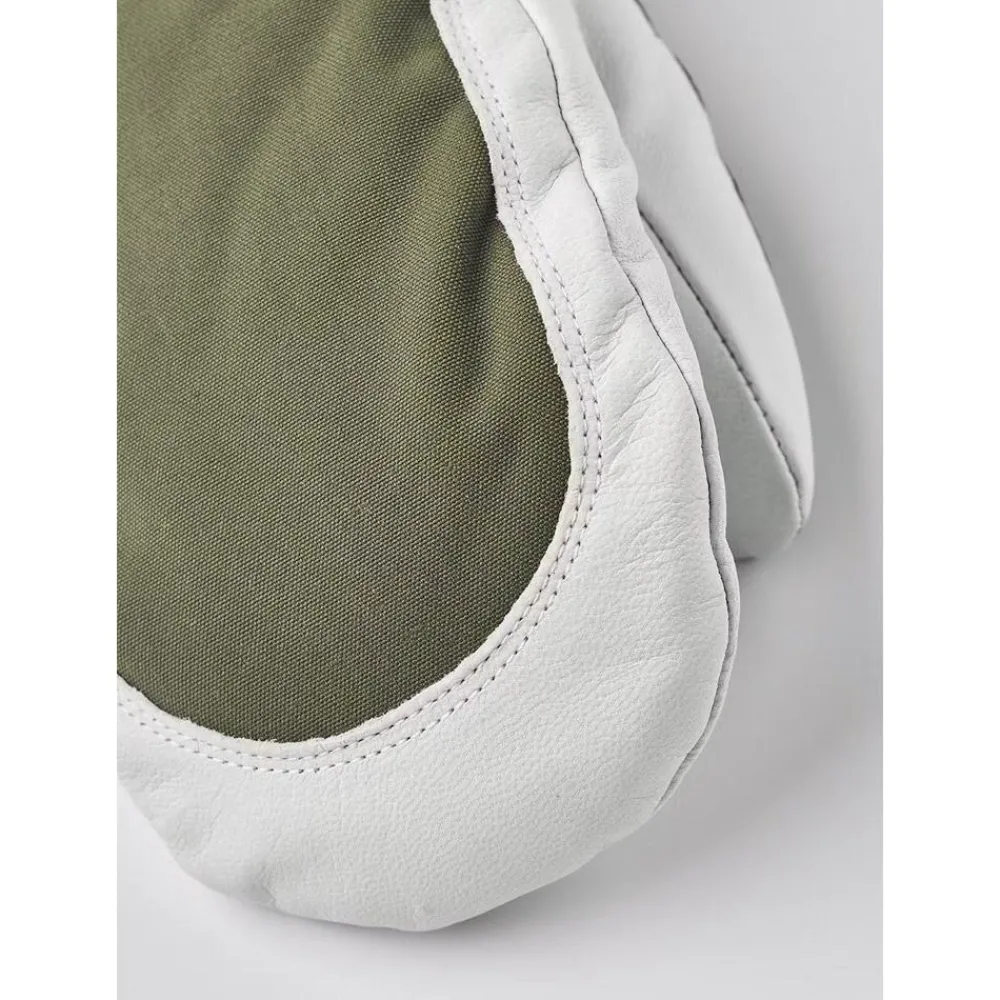 Moufles|Gants De Ski Femme<Hestra Moufles Army Leather Heli Ski Female Mitt Olive Offwhite