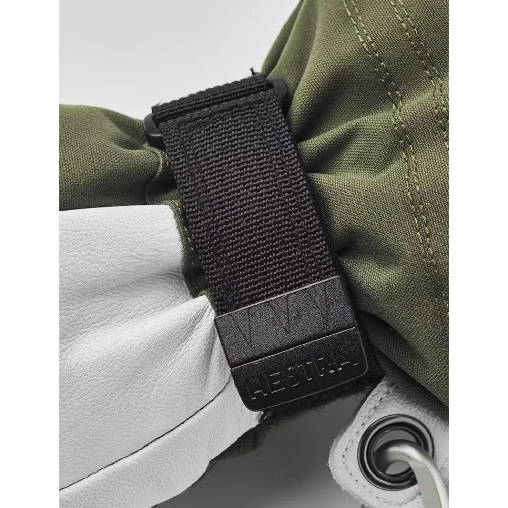 Moufles|Gants De Ski Femme<Hestra Moufles Army Leather Heli Ski Female Mitt Olive Offwhite