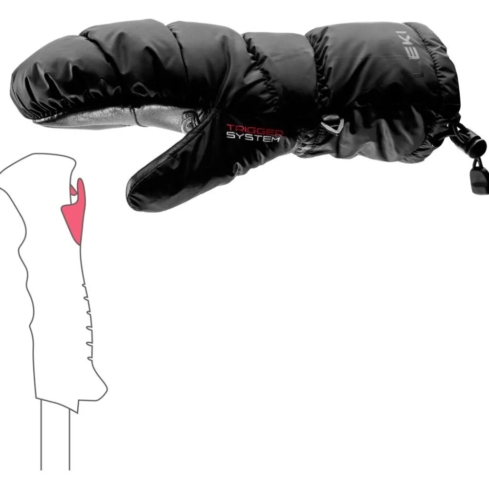 Best Moufles Glace 3D Women Mitt Black Femme Moufles|Gants De Ski Femme