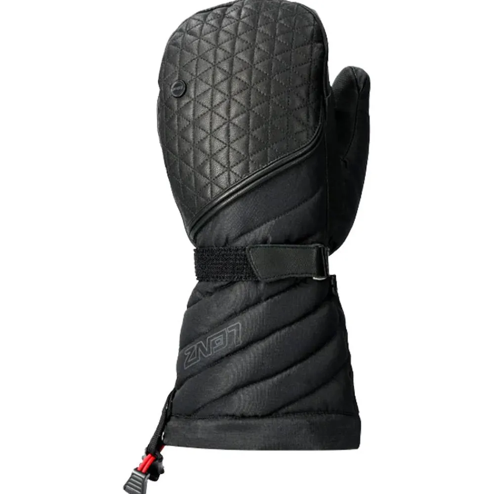 New Moufles Heat Glove 6.0 Finger Cap Mittens Women Black Femme Gants Chauffants|Moufles