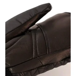 New Moufles Heat Glove 6.0 Finger Cap Mittens Women Black Femme Gants Chauffants|Moufles