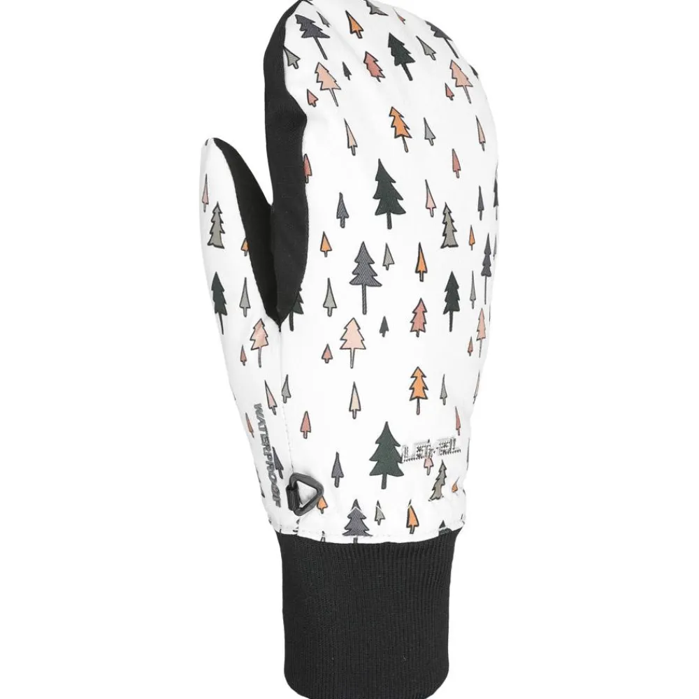 Hot Moufles Coral Mitt Pk White Femme Moufles|Gants De Ski Femme