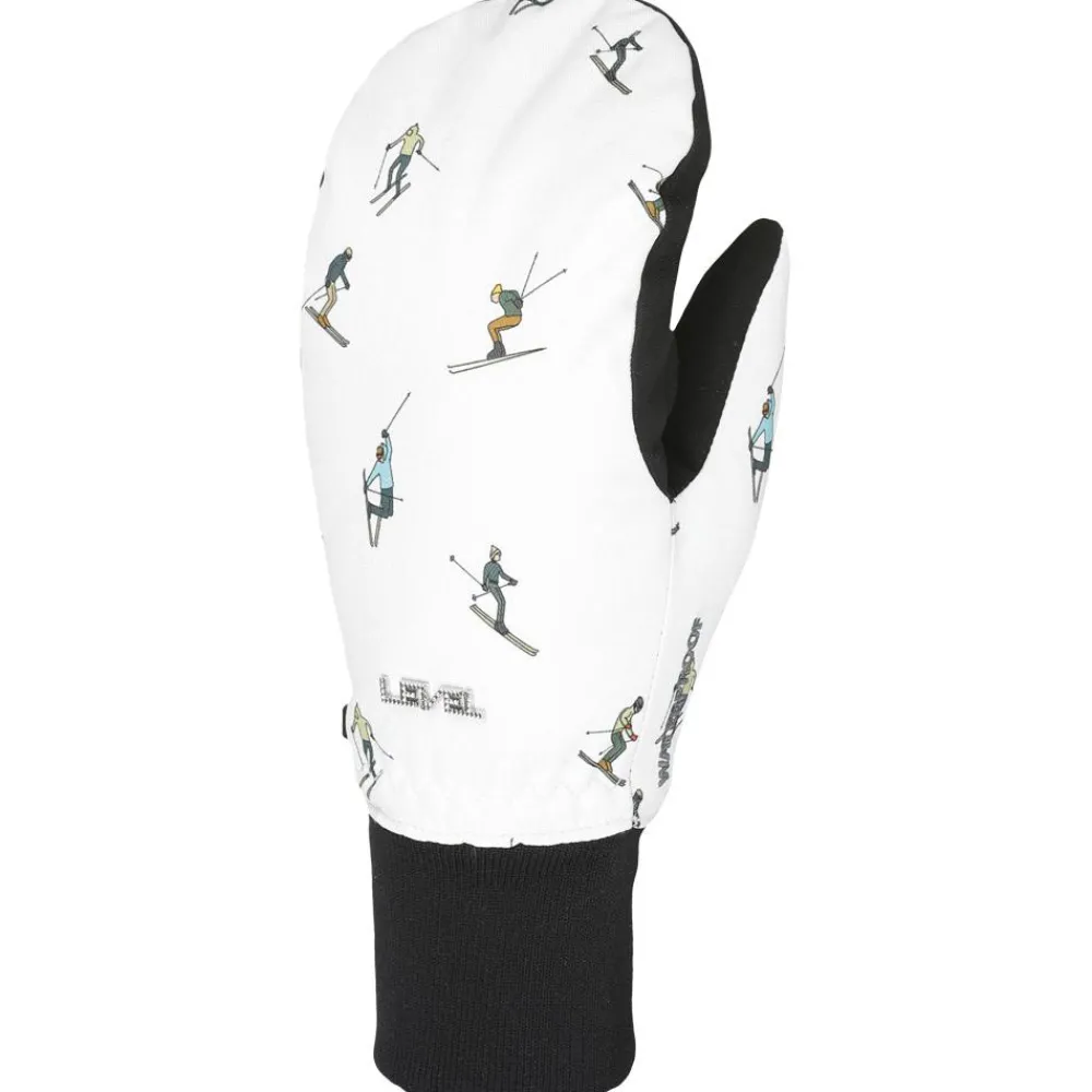 Hot Moufles Coral Mitt Pk White Femme Moufles|Gants De Ski Femme