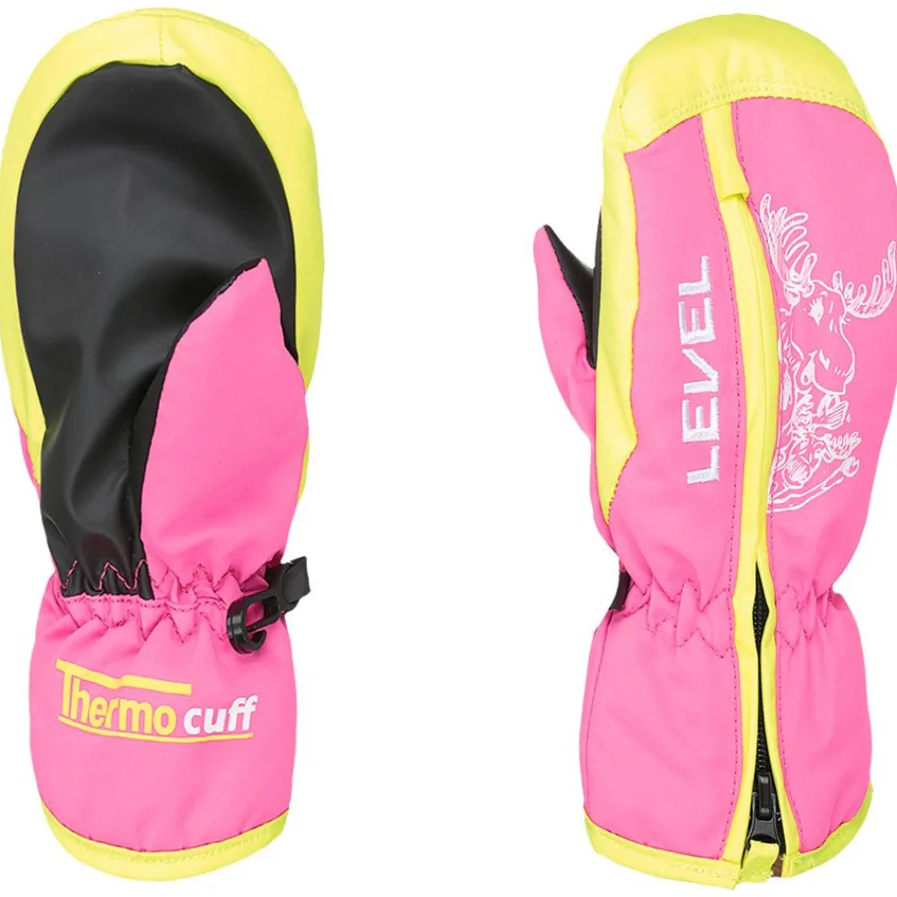 Moufles|Gants De Ski Enfant<Level Moufles Dudy Mitt Hot Pink