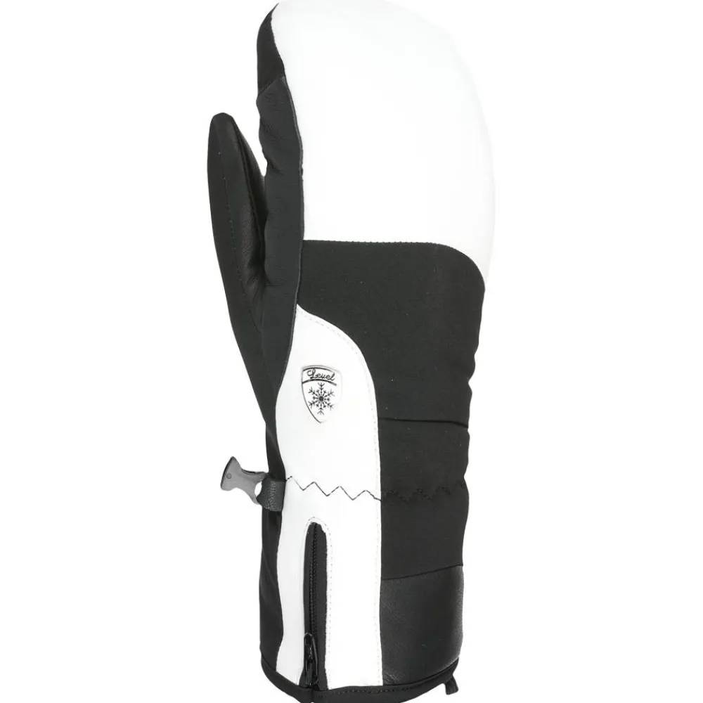 Best Moufles Iris Women Mitt Black White Femme Moufles|Gants De Ski Femme