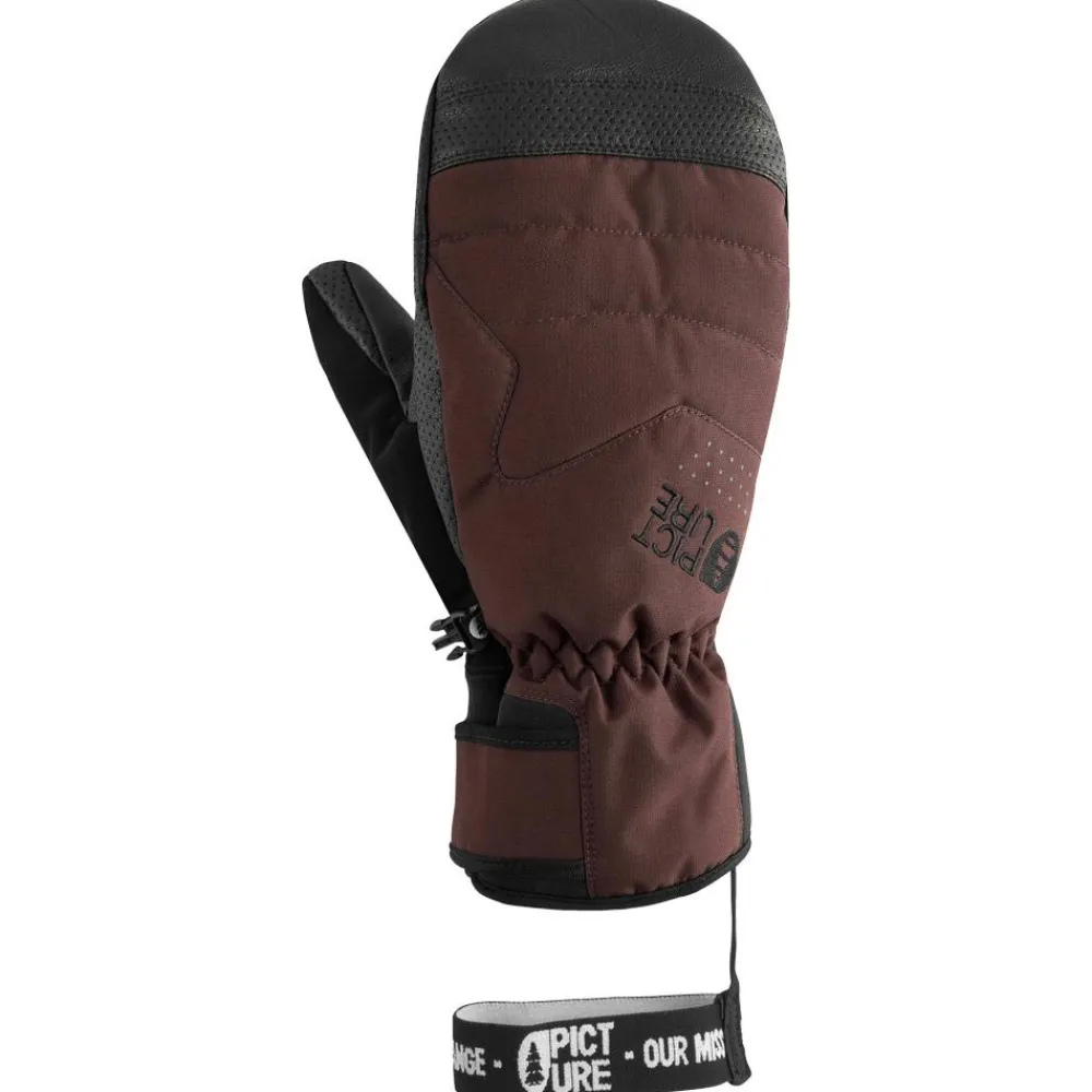 Hot Moufles Caldwell Mitts Chicory Coffee Homme Moufles|Gants De Ski Homme