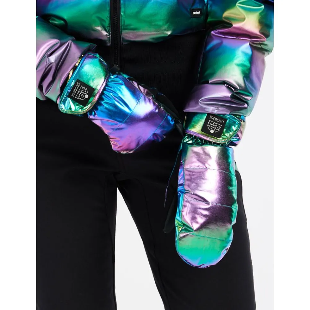 Outlet Moufles Prtripple Mitten True Black Femme Moufles|Gants De Ski Femme