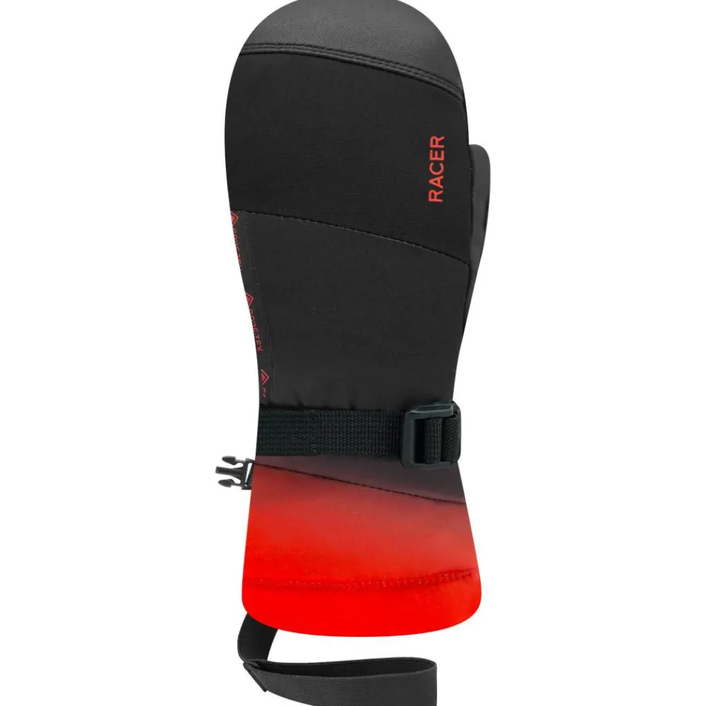 New Moufles Miga 6 Black Red Enfant Moufles|Gants De Ski Enfant