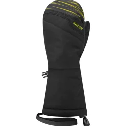 Clearance Moufles Waka 4 Black Yellow Enfant Moufles|Gants De Ski Enfant