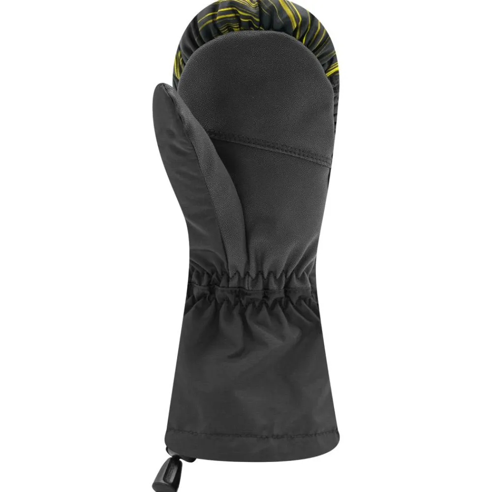 Clearance Moufles Waka 4 Black Yellow Enfant Moufles|Gants De Ski Enfant