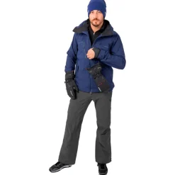 Discount Moufles Down Spirit Gore-Tex Mitten Black Silver Femme Gants De Ski Homme|Moufles