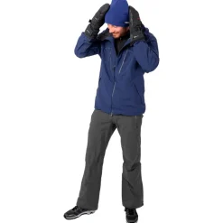 Discount Moufles Down Spirit Gore-Tex Mitten Black Silver Femme Gants De Ski Homme|Moufles