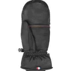Hot Moufles W Select Lth Impr Mitt Black Femme Gants De Ski Femme|Moufles