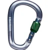 Mousqueton<Black Diamond Mousqueton Pearlock Screwgate Grey