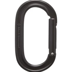 Mousqueton<Black Diamond Mousqueton Oval Keylock Black