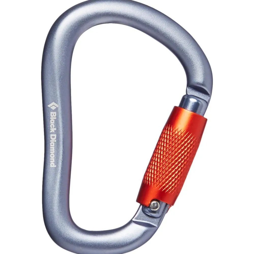 Mousqueton<Black Diamond Mousqueton Rocklock Twistlock Gray