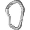 Mousqueton<Grivel Mousqueton Stealth - K16B Bent Gate Silver