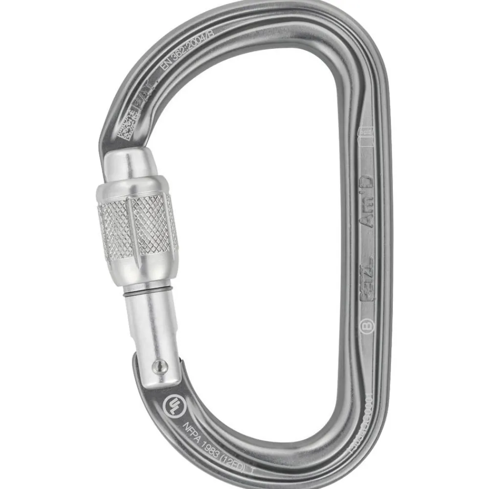 Mousqueton<Petzl Mousqueton Am'd Screw-Lock
