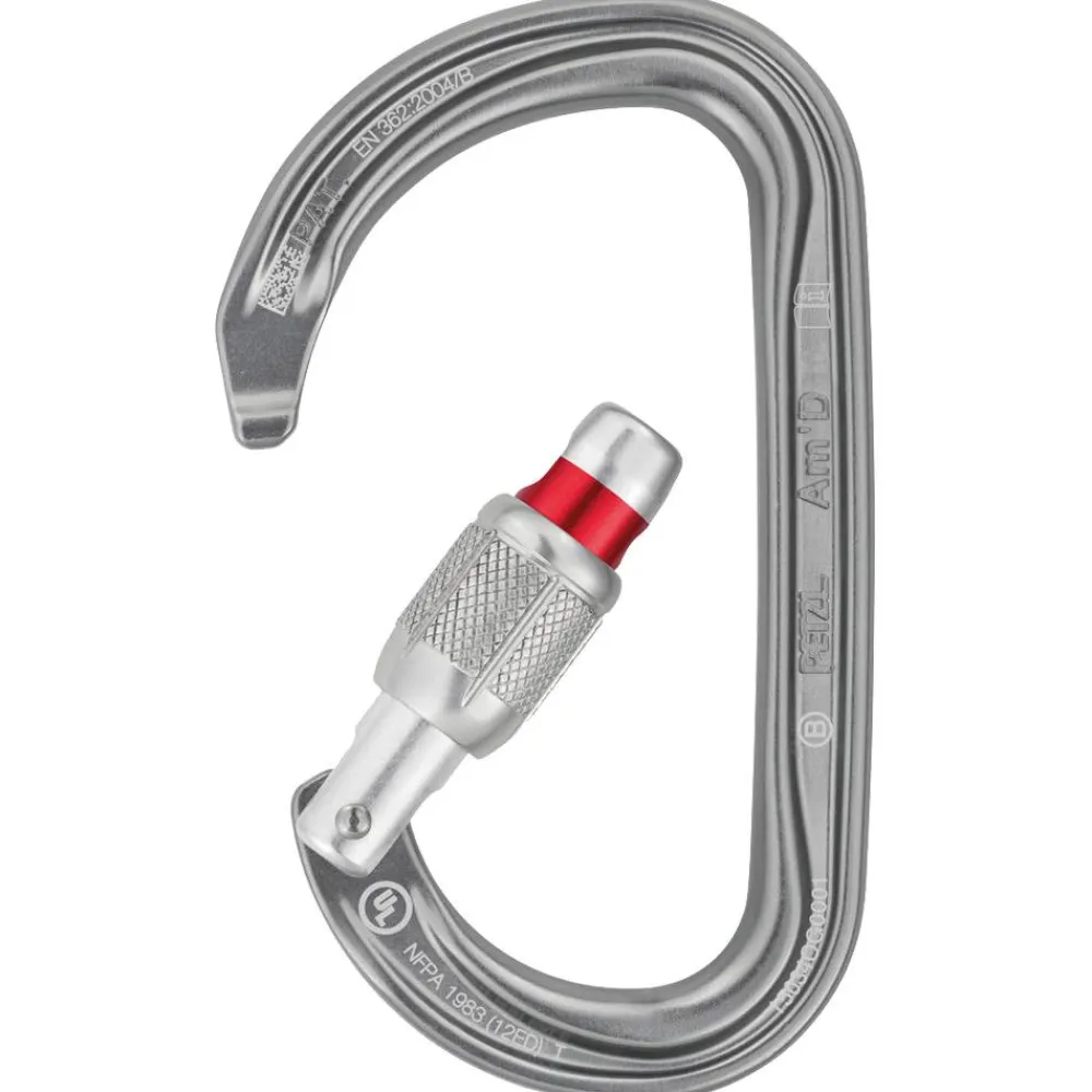 Mousqueton<Petzl Mousqueton Am'd Screw-Lock