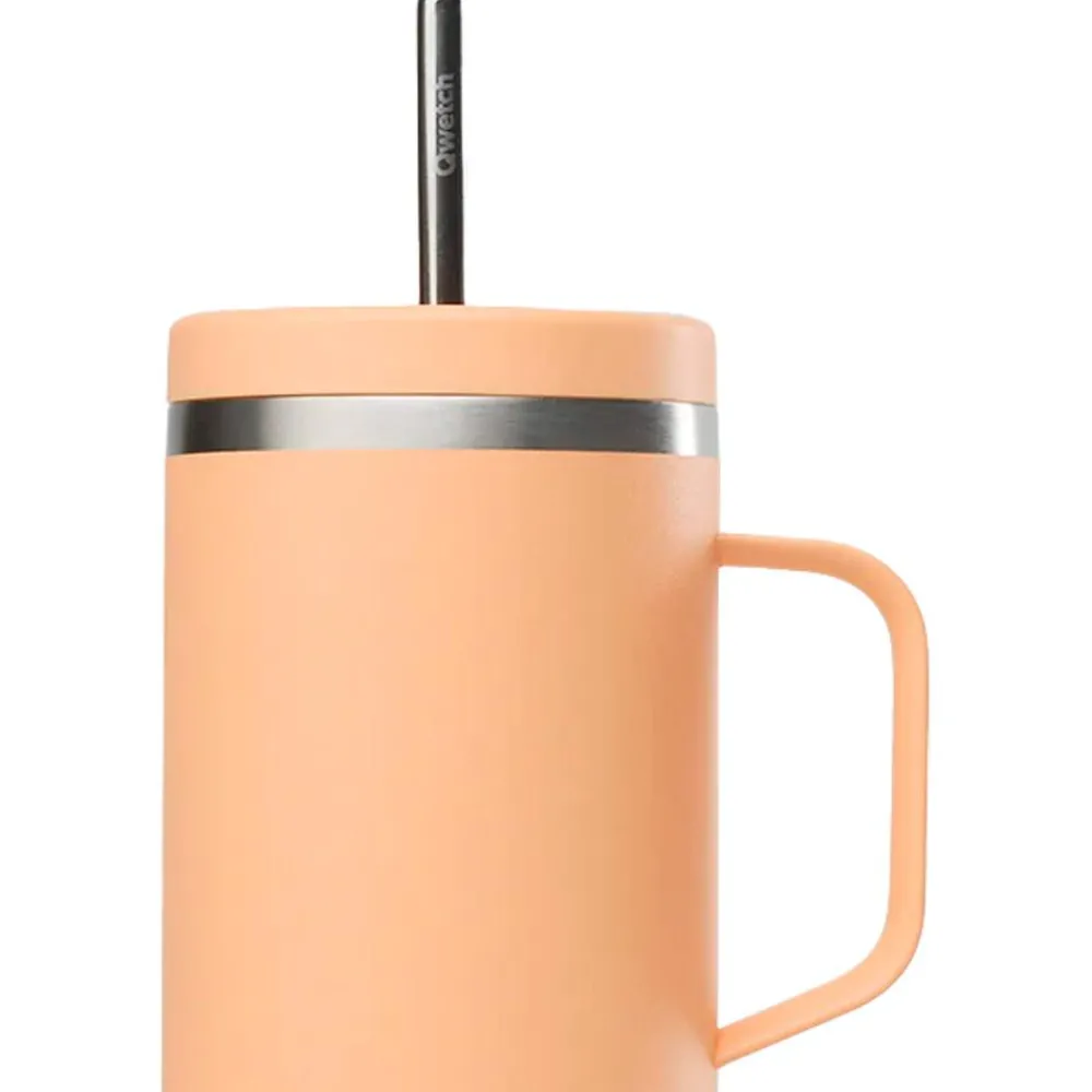 Vaisselle Camping<Qwetch Mug Cold Cup 600 ml + Anse Matt Pastel Abricot