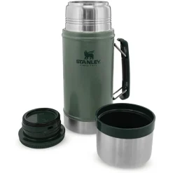 Hot Mug The Legendary Food Jar 0.94L Hammertone Green Vaisselle Camping