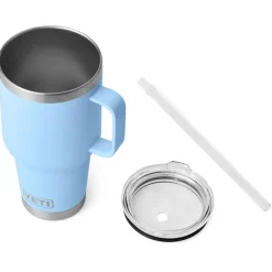Vaisselle Camping<Yeti Mug Rambler 35 Oz (994 ml) Straw Mug Big Sky Blue