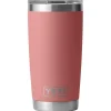 New Mug Rambler 20 Oz (591 ml) Tumbler Sandstone Pink Vaisselle Camping