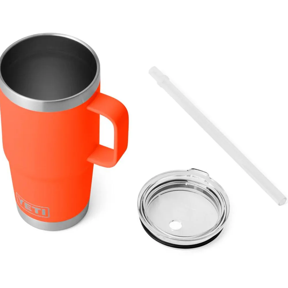 Vaisselle Camping<Yeti Mug Rambler 25 Oz Straw Mug Papaya