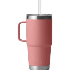Online Mug Rambler 25 Oz Straw Mug Sandstone Pink Vaisselle Camping