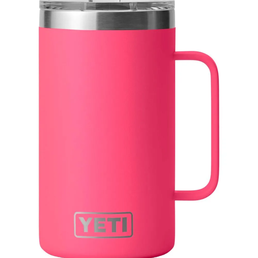 Mug Rambler 24 Oz Travel Mug Tropical Pink Vaisselle Camping