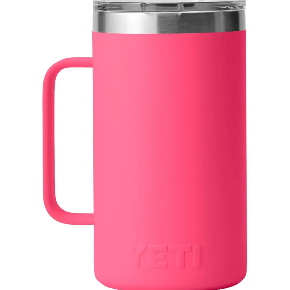 Mug Rambler 24 Oz Travel Mug Tropical Pink Vaisselle Camping