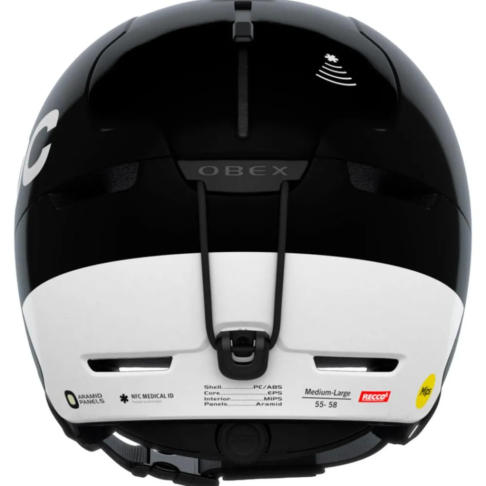 Pack Casque + Masque<Poc Obex Bc Mips Uranium Black + masque