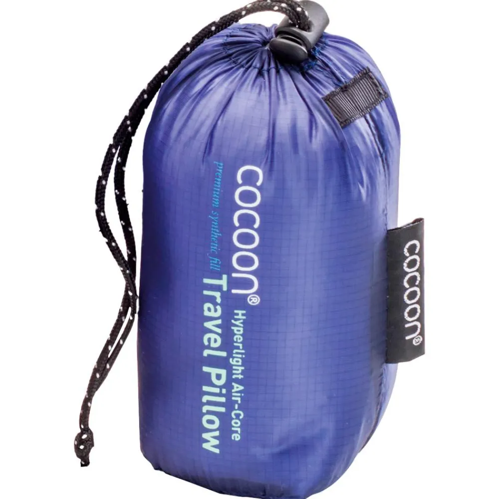 Oreiller Camping<Cocoon Oreiller Air Core Pillow Hyperlight Black Dark Blue