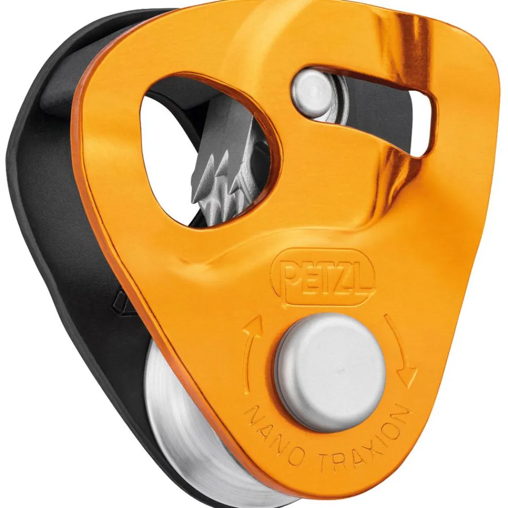 Poulie<Petzl Pack Nano Traxion + Mousqueton oval