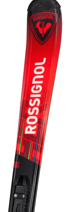 Clearance Pack Ski Alpin Hero Jr 100-140 Kid-X + Fix Enfant Pack Ski Enfant