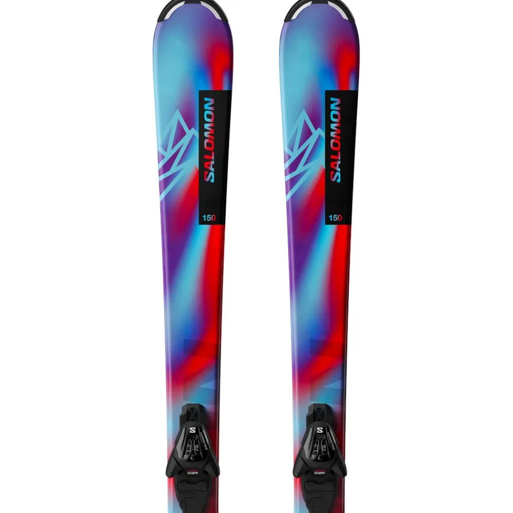 Pack Ski Enfant<Salomon Pack Ski Alpin L Qst Jr M + Fix