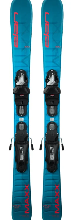 Pack Ski Enfant<Elan Pack Ski Alpin  Maxx Blue Jr Shift + Fix
