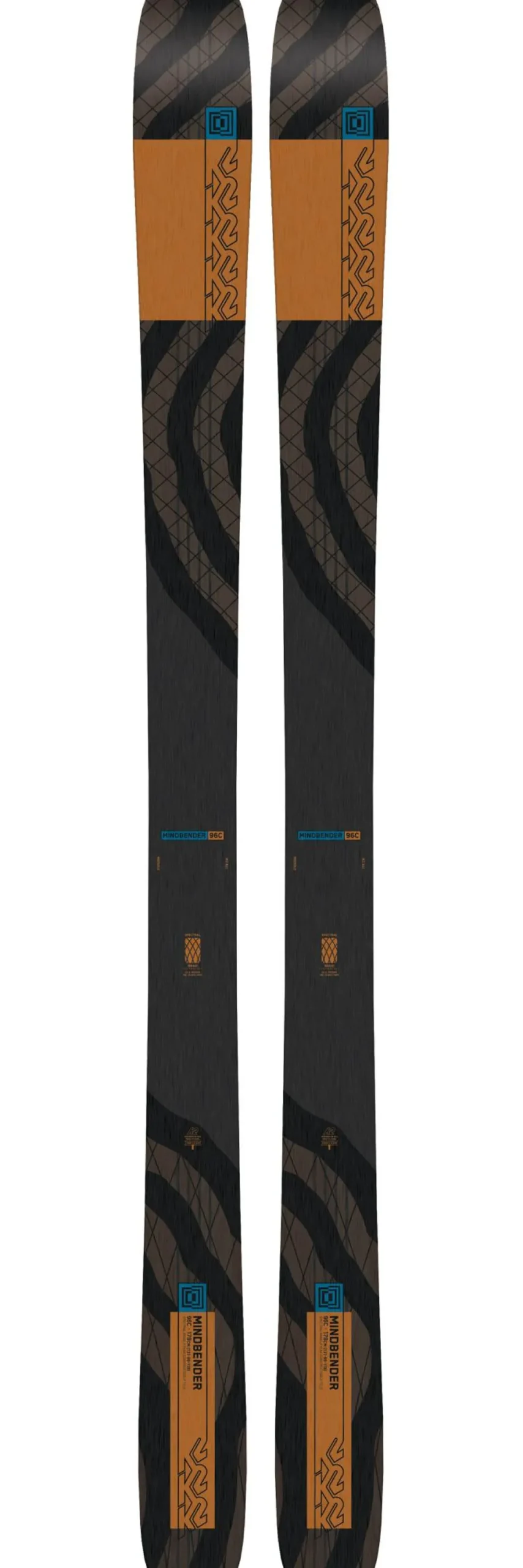 Pack Ski Homme<K2 Pack Ski Alpin Mindbender 96C + Fix