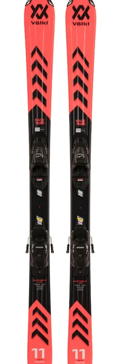 Pack Ski Enfant<Volkl Pack Ski Alpin Racetiger Jr Red + Fix
