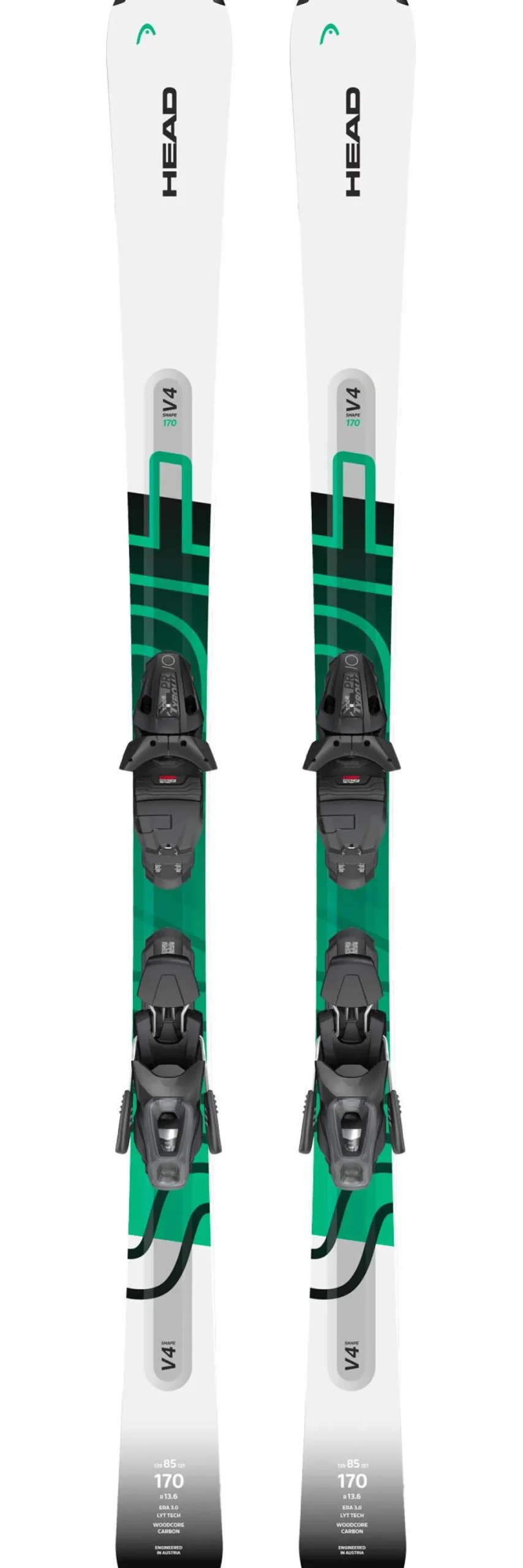 Pack Ski Homme<Head Pack Ski Alpin Shape V4 White Green + Fix