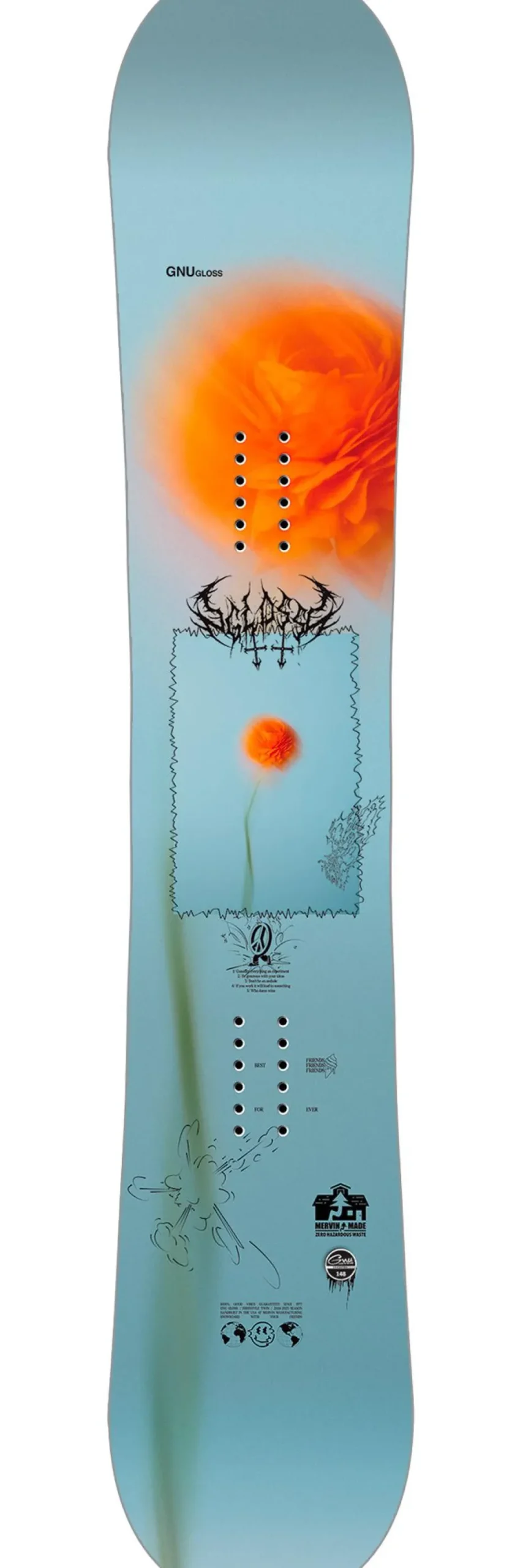 Pack Snowboard Femme<Gnu Pack Snowboard Gloss + Fix
