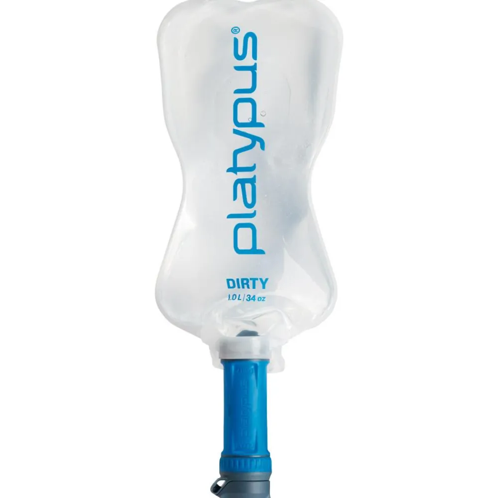 Traitement De L'Eau<Platypus Paille Filtrante Quickdraw 1L Filter System Blue