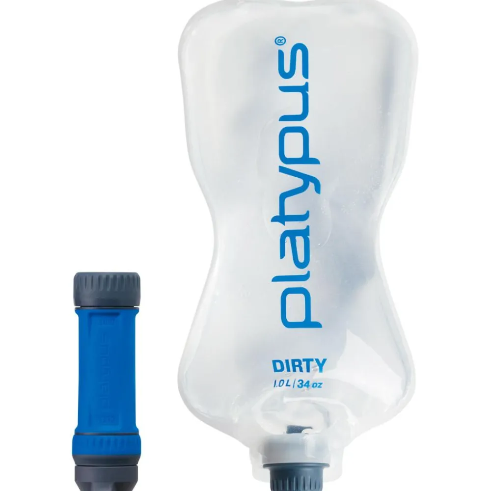 Traitement De L'Eau<Platypus Paille Filtrante Quickdraw 1L Filter System Blue