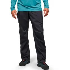 Hot Pantalon de rando M Fineline Stretch Full Zip Pants Black Pantalon Rando